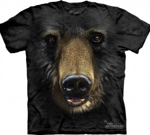 Футболка The Mountain Black Bear Face - Медвежья морда