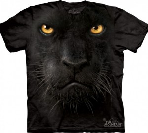 Футболка The Mountain Black Panther Face - Морда черной пантеры