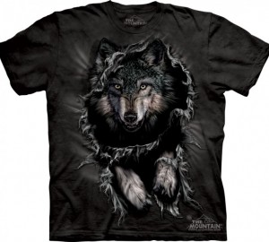 Футболка The Mountain Breakthrough Wolf - Рвущийся на свободу волк