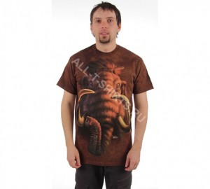 Футболка The Mountain Mammoth Head - Мамонт