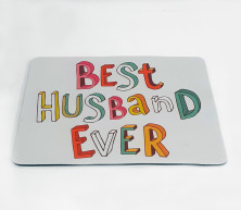 Фото прямоугольного коврика для мыши Самый лучший муж (best husband ever)