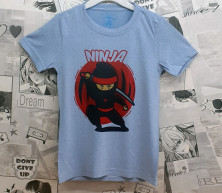 Фото детской футболки Ninja warrior - ниндзя