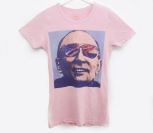 Фото женской футболки Путин в солнечных очках