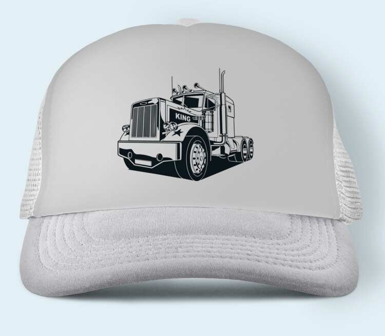 King Truck (Грузовик) бейсболка (цвет: белый)