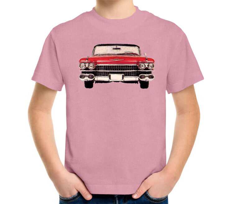 American Classic детская футболка с коротким рукавом (цвет: розовый меланж)