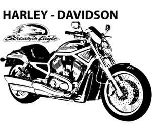 Harley-Davidson / Харлей кружка двухцветная (цвет: белый + розовый)