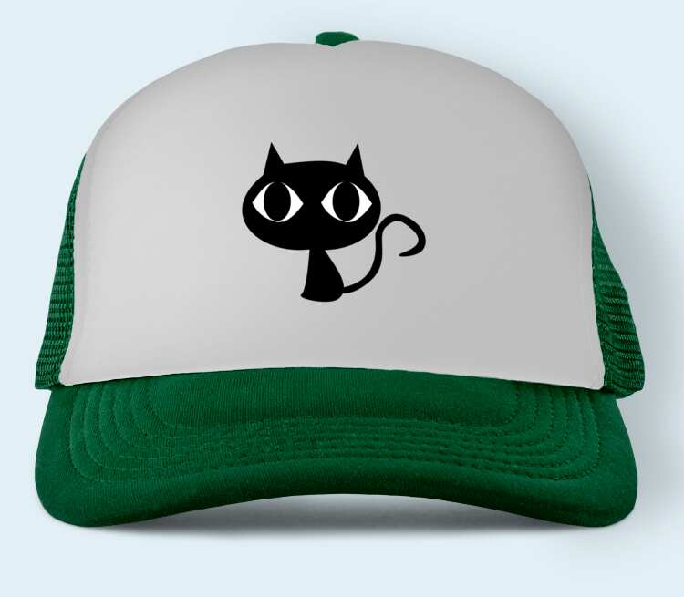 Black Cats бейсболка (цвет: зеленый)