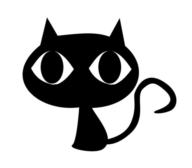 Black Cats кружка с кантом (цвет: белый + желтый)