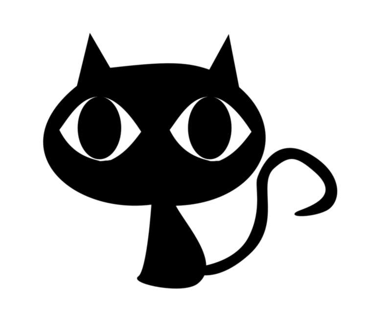 Black Cats кружка хамелеон двухцветная (цвет: белый + голубой)