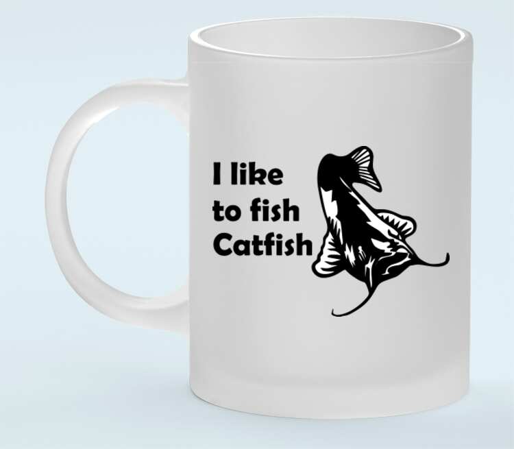 I like to fish Catfish кружка матовая (цвет: матовый)