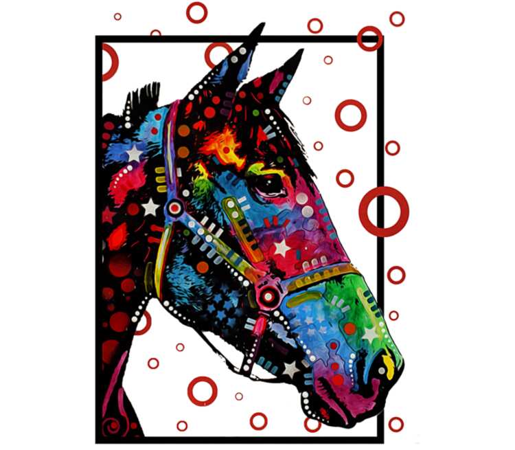 Horse of a Different Color кружка хамелеон двухцветная (цвет: белый + розовый)