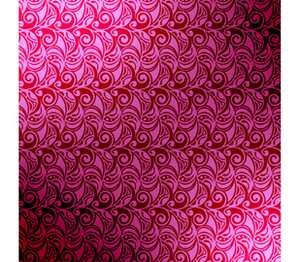 Seamless floral pattern - цветочный узор подушка с пайетками (цвет: белый + сиреневый)