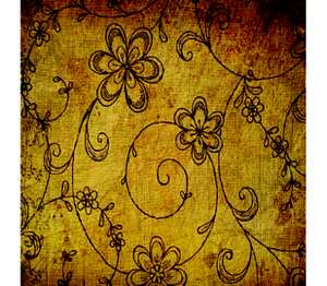Line floral  - цветочные линии  подушка с пайетками (цвет: белый + сиреневый)