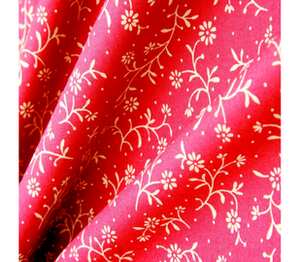 Red cloth with seamless pattern коврик для мыши круглый с полной запечаткой (цвет: белый)