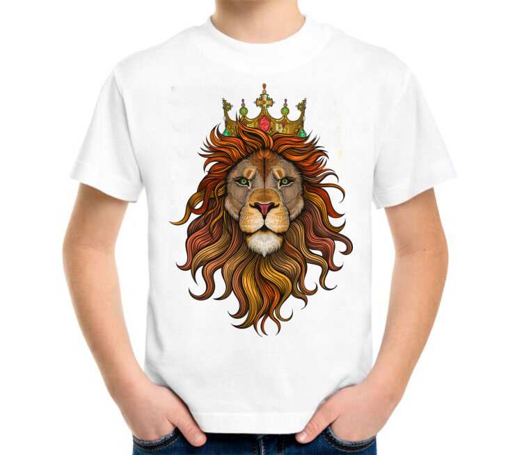 Корона со львом. Лев с короной цветной. Футболка Лев в короне. Лев с короной принт. Лев с короной на голове.