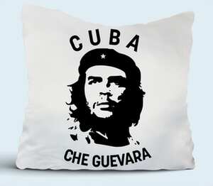 Cuba Эрнесто Че Гевара подушка (цвет: белый)