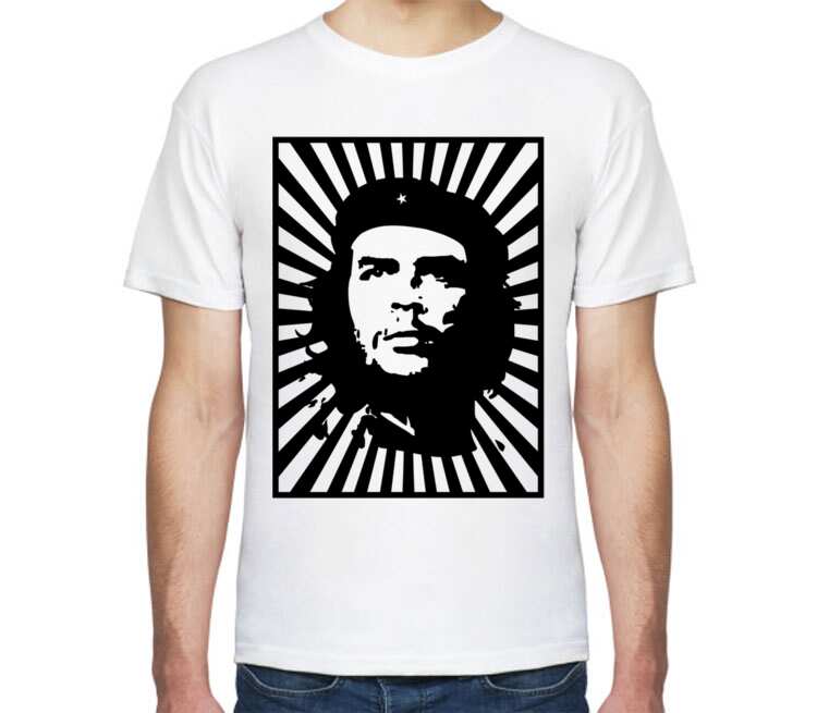 Che Guevara мужская футболка с коротким рукавом (цвет: белый)