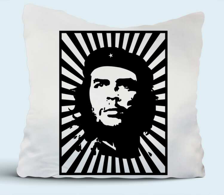 Che Guevara подушка (цвет: белый)