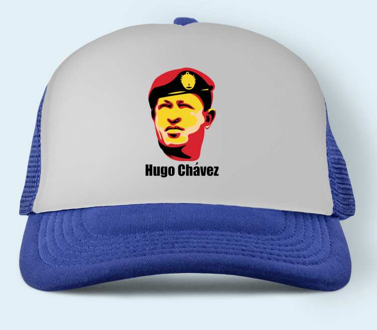 Уго Чавес бейсболка (цвет: синий)