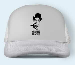 Чарли Чаплин бейсболка (цвет: белый)