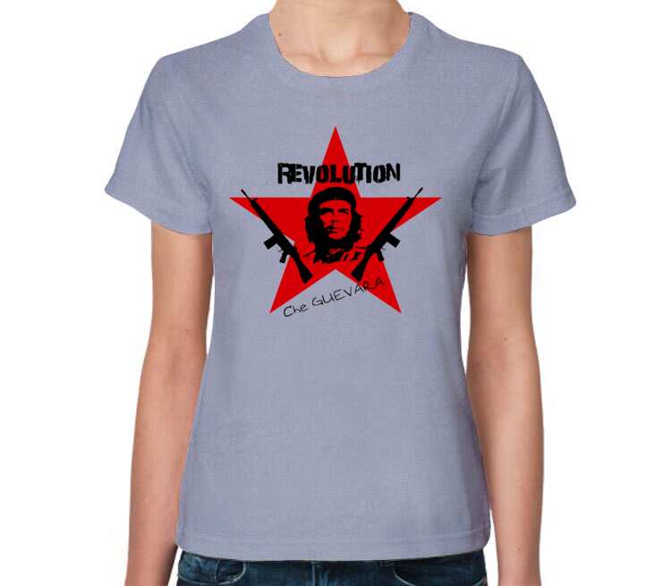 Revolution женская футболка с коротким рукавом (цвет: голубой меланж)