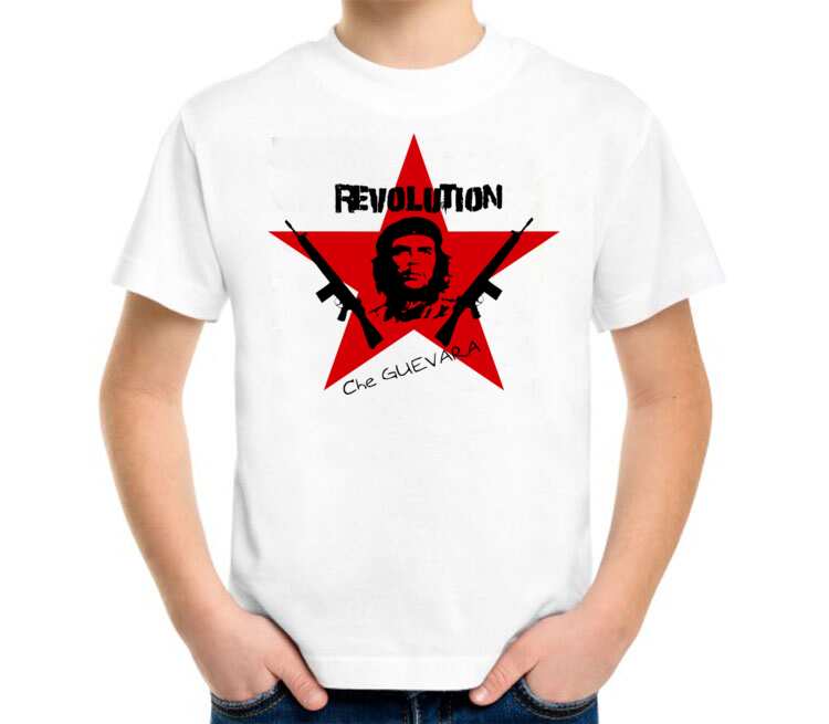 Revolution детская футболка с коротким рукавом (цвет: белый)