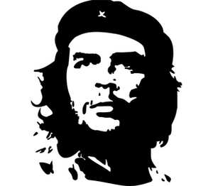 Че Гевара мужская футболка с коротким рукавом (цвет: белый)