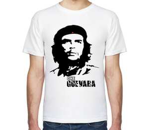 Эрнесто Че Гевара мужская футболка с коротким рукавом (цвет: белый)