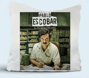 Пабло Эскобар подушка (цвет: белый)
