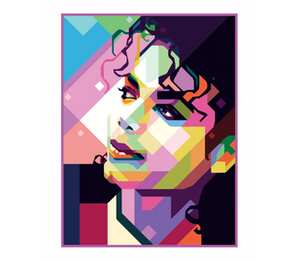 Майкл Джексон кружка двухцветная (цвет: белый + оранжевый)