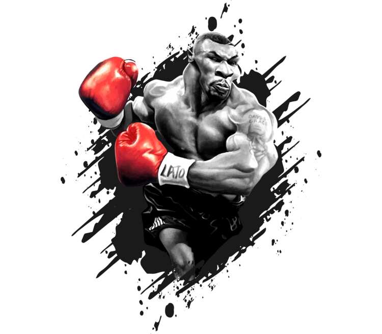 Mike Tyson Boxing Gloves