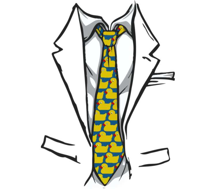 Нарисовать галстук