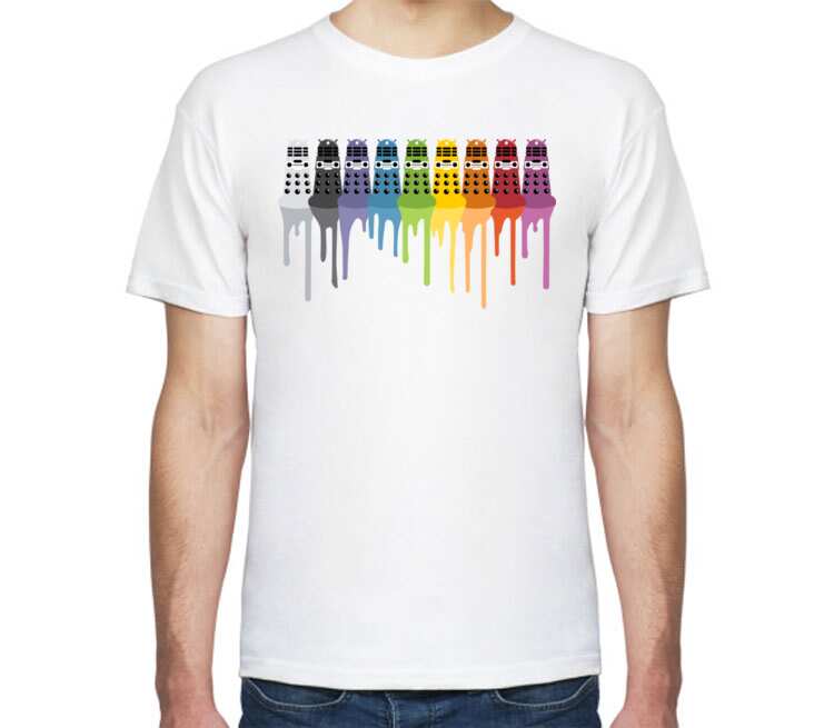 Цветные футболки с рисунком