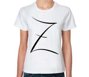 Зорро женская футболка с коротким рукавом (цвет: белый)