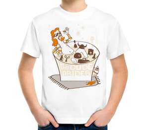 Чувак в ванне - Большой Лебовский (The Dude abides, Big lebowski) детская футболка с коротким рукавом (цвет: белый)