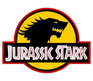 Jurassic Stark кружка двухцветная (цвет: белый + розовый)