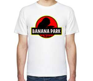 Banana Park мужская футболка с коротким рукавом (цвет: белый)