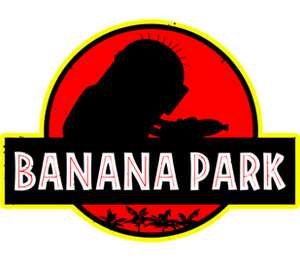 Banana Park мужская футболка с коротким рукавом (цвет: белый)