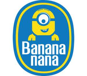 Banana nana детская футболка с коротким рукавом (цвет: белый)