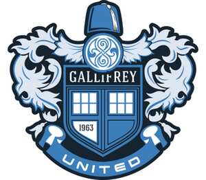 Gallifrey United кружка двухцветная (цвет: белый + черный)