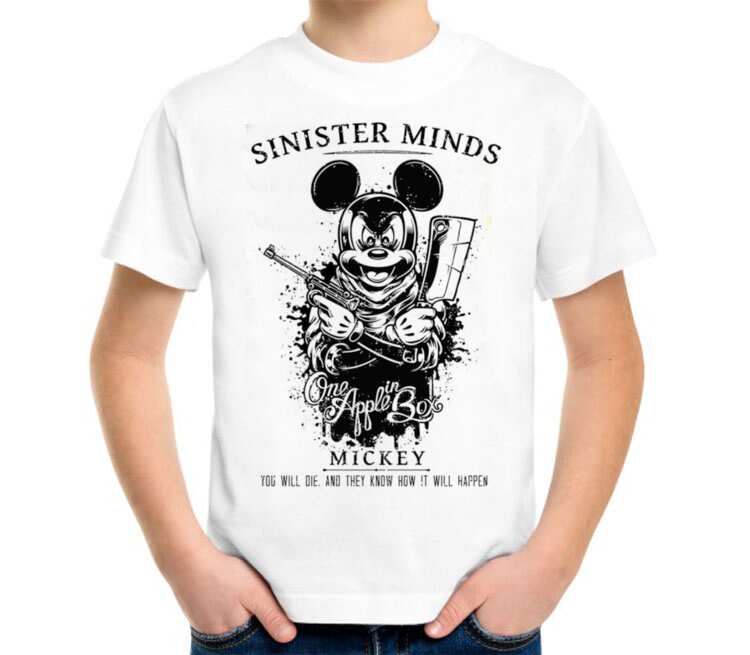 Hey mickey baby. Sinister Minds. Футболка Sinister.