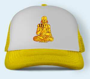 Darth Budda (Star Wars) бейсболка (цвет: желтый)