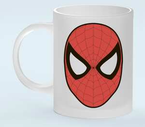 Человек-паук (Spider-man) кружка матовая (цвет: матовый)