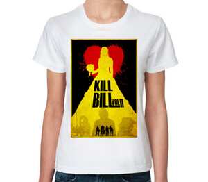 Kill Bill 2 женская футболка с коротким рукавом (цвет: белый)
