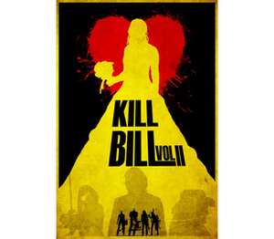 Kill Bill 2 женская футболка с коротким рукавом (цвет: белый)