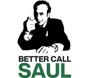 Better call Saul детская футболка с коротким рукавом (цвет: белый)