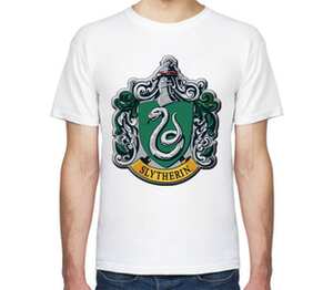 Slytherin Quidditch Team мужская футболка с коротким рукавом (цвет: белый)
