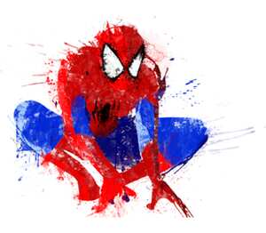 Spider-man кружка хамелеон двухцветная (цвет: белый + оранжевый)