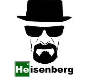 Heisenberg кружка двухцветная (цвет: белый + красный)