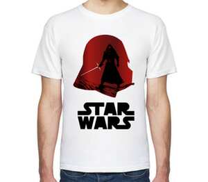 Star Wars 7 мужская футболка с коротким рукавом (цвет: белый)